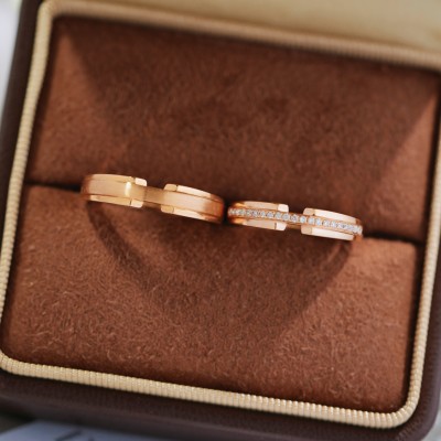 18k Gold Couple Rings